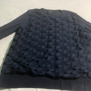 Medium, Ann Taylor, blue top